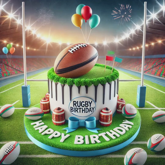 Happy Birthday Rugby Fan Video Celebration