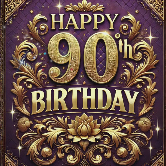 Happy 90th Birthday Greeting Video Message