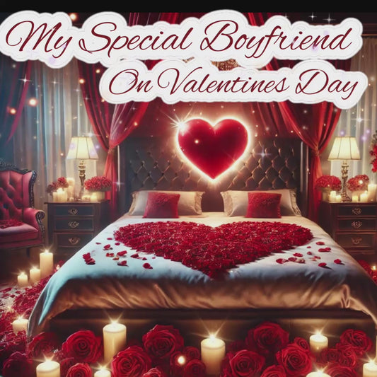 Valentines Happy Valentine’s Day to My Special Boyfriend – A Romantic Message of Love