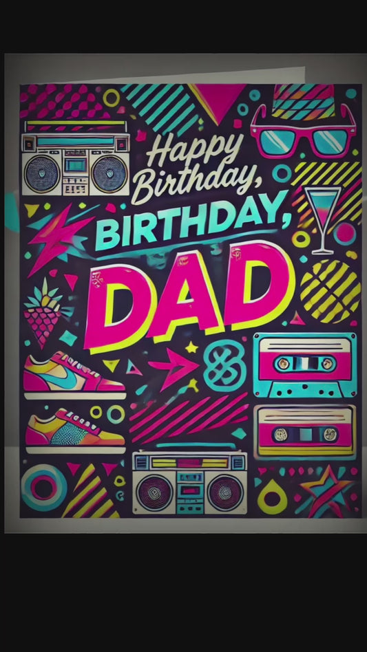 Happy Birthday Dad This card can be sent instantly