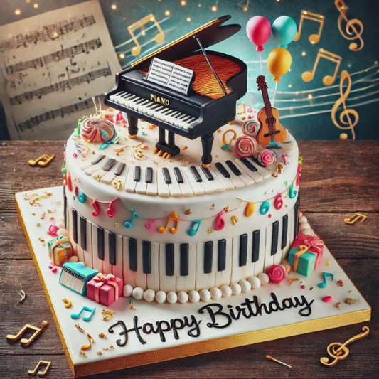 Happy Birthday Piano Fan Video Celebration