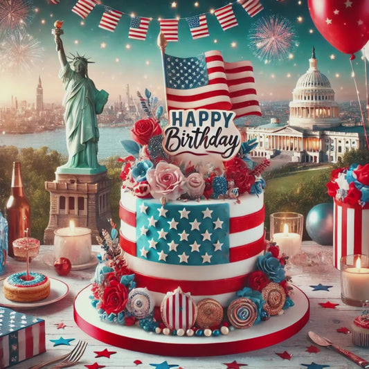 1 1 America Happy Birthday to a True American Patriot