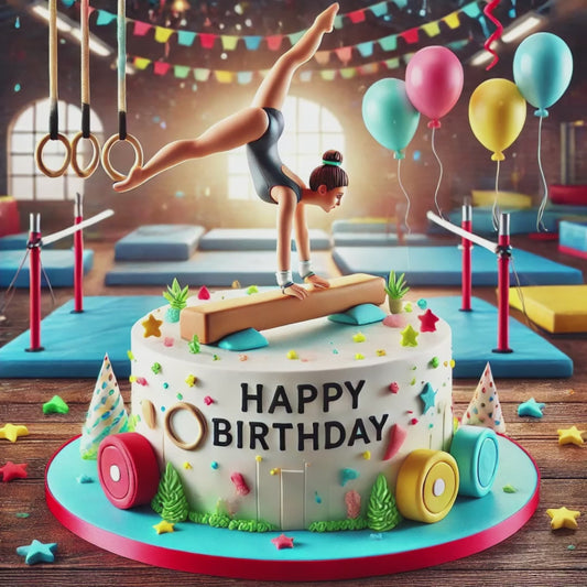 Happy Birthday Gymnastics Fan Video Celebration