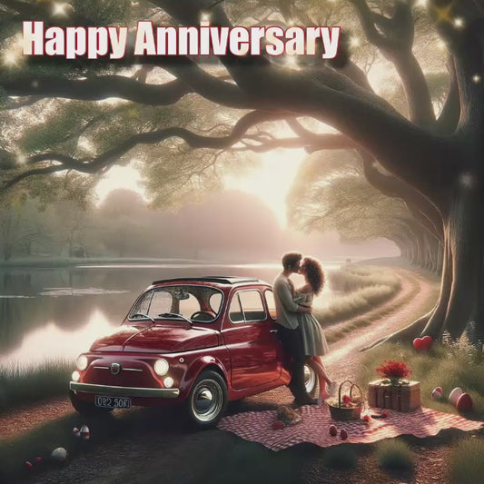 1 Anniversary Since We Met – A Romantic Message for Your Love