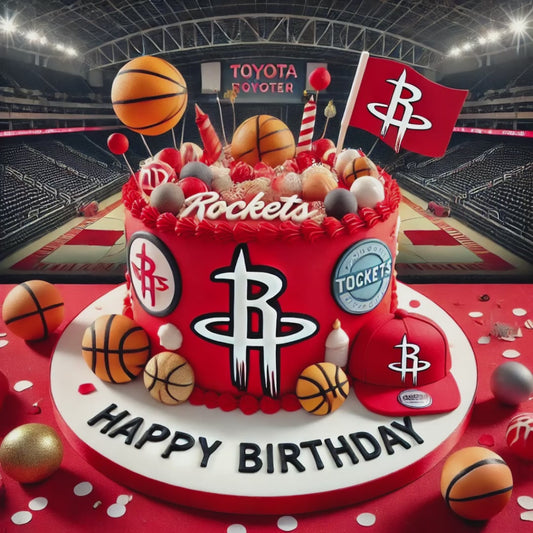 Basketball Happy Birthday Houston Rockets Supporter