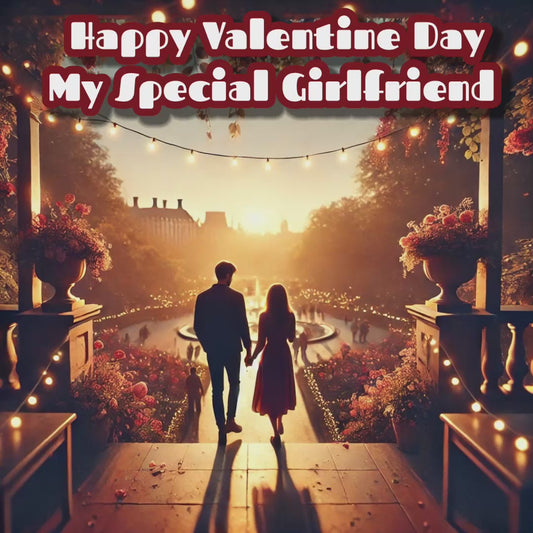 Happy Valentine’s Day To My Special Girlfriend – You Are My Everything