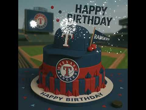 Texas Rangers Birthday Surprise Digital Video for an Amazing Supporter – Send Instantly Online