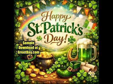 Happy Saint Patrick’s Day – Send a Festive Video Message Instantly via WhatsApp