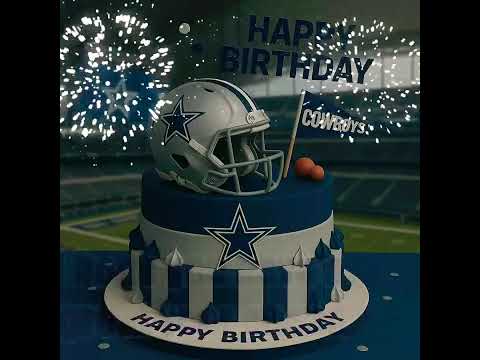 Dallas Cowboys Birthday Surprise Digital Video for an Amazing Supporter 