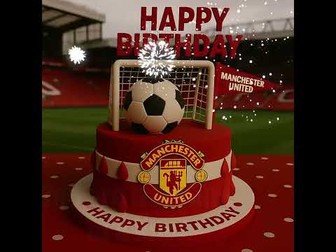 Birthday Man Utd video sample